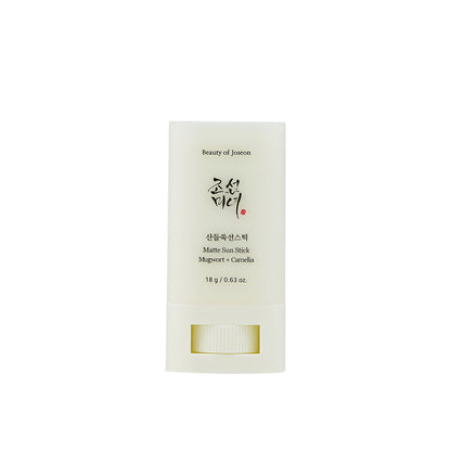 BEAUTY OF JOSEON Matte Sun Stick: Mugwort + Camilia SPF50+