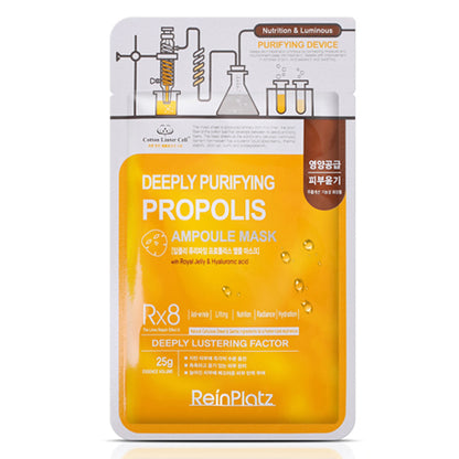 REINPLATZ Deeply Purifying Propolis Ampoule Mask