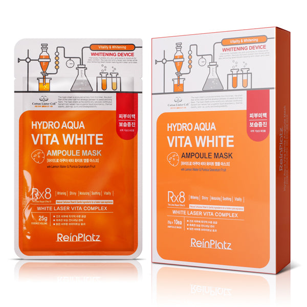 REINPLATZ Hydro Aqua Vita White Ampoule Mask